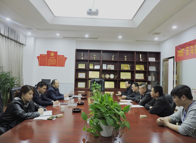 市安全協(xié)會秘書長李祥林一行蒞臨我司調研指導工作